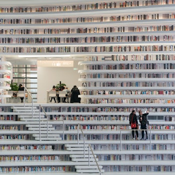 TIANJIN BINHAI LIBRARY in Tianjin, China - by MVRDV at ARKITOK - Photo #11 