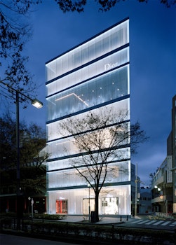 CHRISTIAN DIOR BUILDING OMOTESANDO in Tokyo, Japan - by Kazuyo Sejima + Ryue Nishizawa / SANAA at ARKITOK