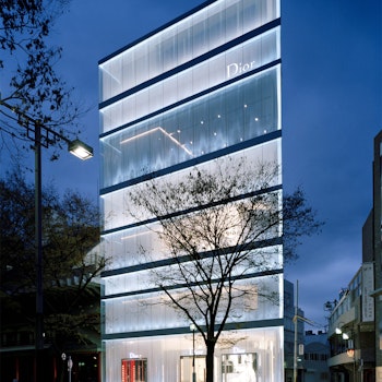 CHRISTIAN DIOR BUILDING OMOTESANDO in Tokyo, Japan - by Kazuyo Sejima + Ryue Nishizawa / SANAA at ARKITOK