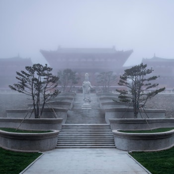 ZUSHAN· JI XIN MONASTERY· WOOD BUDDHA STATUE MUSEUM  in Qinhuangdao, China - by ARCHSTUDIO at ARKITOK - Photo #3 